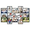 GiftsWale Happy Family Customizable Collage Photo Frame | Best Gift For Family, Friends, Birthday, Anniversary, Mom And Dad | Personalize It With 12 Photos And Text